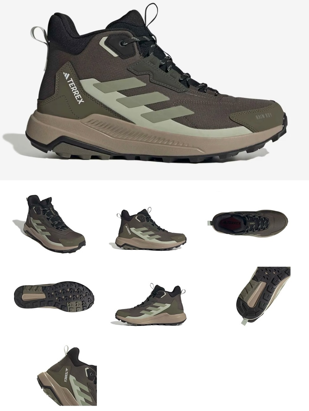 NWOB TERREX ANYLANDER MID RAIN.RDY HIKING SHOES💥